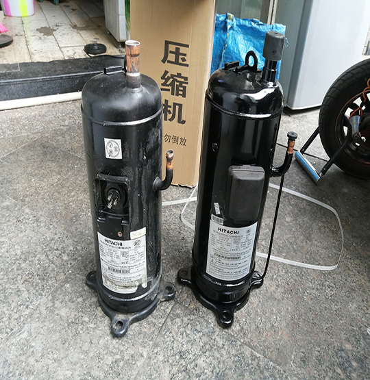 隆子中央空调压缩机的更换维修